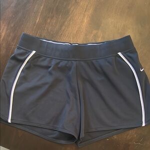 Nike Women's Navy Blue Athletic Shorts